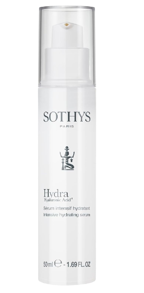 Sothys skincare serum bottle on a white background